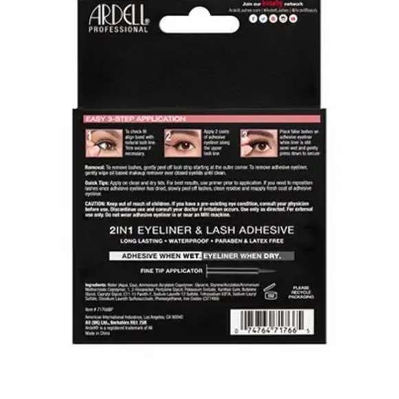 ARDELL LASH CONTOUR 371 EYE-ELONGATING, 2 PACKS - Picture 3 of 5